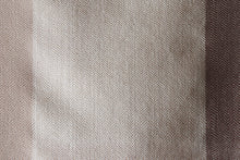 Lambswool Scarf, Beige, Ivory & Brown Bands