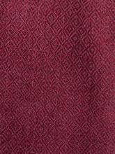 Merino Wool Stole, Deep Rust