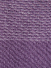 Merino Wool Stole, Muted Purple With Light Stripes