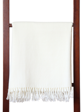 Merino Wool Stole, Ivory