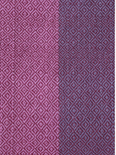 Merino Wool Stole, Shades of Plum