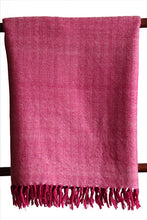 Lambswool Stole, Rose Pink