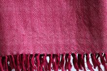 Lambswool Stole, Rose Pink